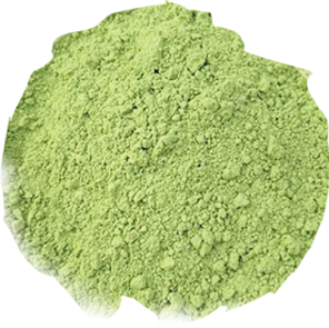 Celery powder showing its powder colour and texture