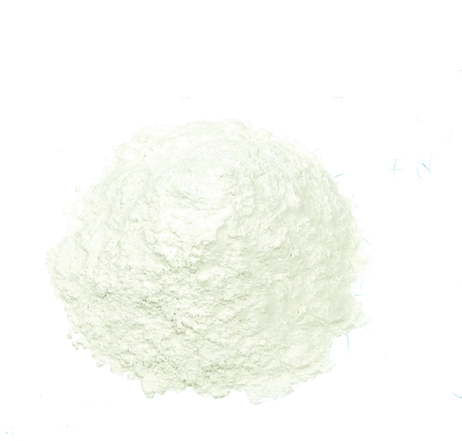 Lemon powder showing its powder colour and texture